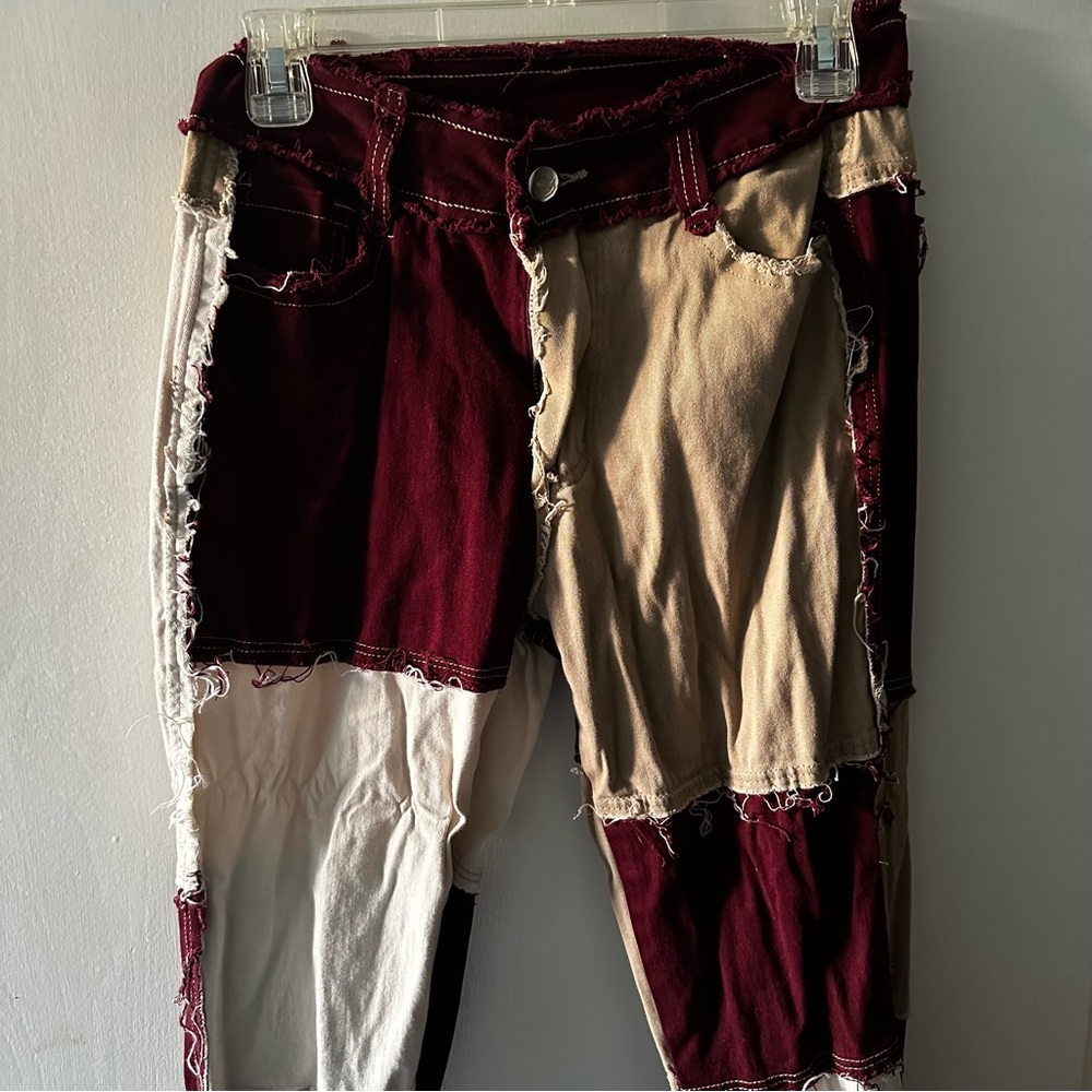 Mismatched colored pants